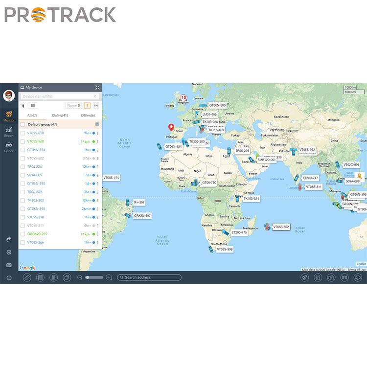 GPS Tracking System Para sa Mga Sasakyan At Fleet